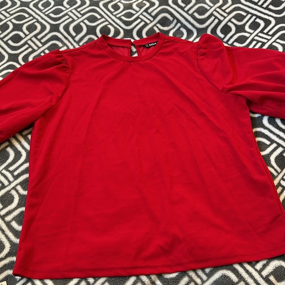 SHEIN Women’s Red Blouse XL - Picture 2 of 8